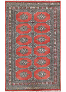 Indian Red Jaldar 4' x 6' 6 - No. 47100