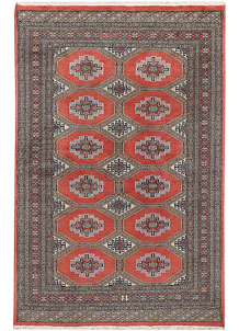 Indian Red Jaldar 3' 11 x 5' 11 - No. 47119