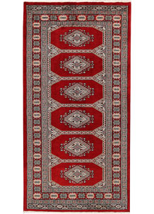 Dark Red Jaldar 3' 2 x 6' 2 - No. 47205