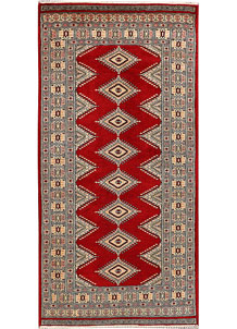 Dark Red Jaldar 3' x 6' - No. 47222