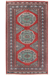 Light Coral Caucasian 3' 2 x 5' 7 - No. 47239
