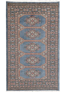 Light Slate Grey Jaldar 3' 1 x 4' 11 - No. 47261