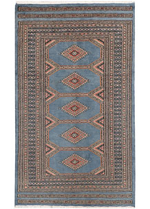 Light Slate Grey Jaldar 3' 2 x 5' 3 - No. 47322