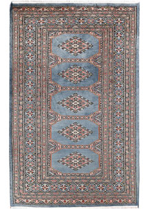 Light Slate Grey Jaldar 3' 2 x 4' 11 - No. 47345