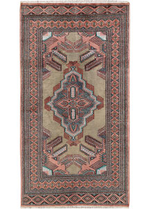 Dark Sea Green Caucasian 3' x 5' 7 - No. 47363
