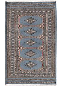 Light Slate Grey Jaldar 3' 2 x 5' 1 - No. 47366