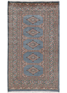 Light Slate Grey Jaldar 3' 1 x 5' 4 - No. 47377