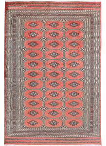 Salmon Jaldar 6' 10 x 10' 6 - No. 47661