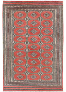 Dark Salmon Jaldar 6' 8 x 9' 11 - No. 47695