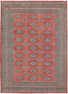 Dark Salmon Jaldar 6' 8 x 9' 3 - No. 47698