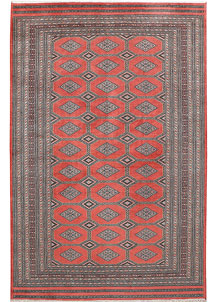 Salmon Jaldar 6' 8 x 10' 2 - No. 47701