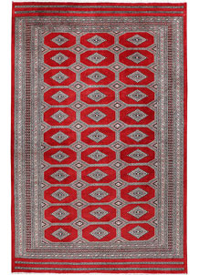 Firebrick Jaldar 6' 7 x 10' 4 - No. 47703