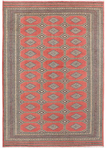 Dark Salmon Jaldar 6' 9 x 9' 11 - No. 47726