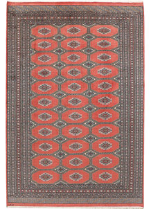 Dark Salmon Jaldar 6' 8 x 10' 2 - No. 47744