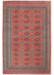 Salmon Jaldar 6' 7 x 10' 2 - No. 47762