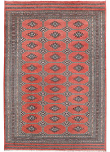 Salmon Jaldar 6' 9 x 10' - No. 47768