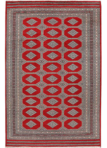 Firebrick Jaldar 6' 7 x 10' 3 - No. 47780