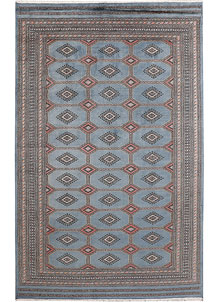 Light Slate Grey Jaldar 6' 6 x 10' 4 - No. 47784