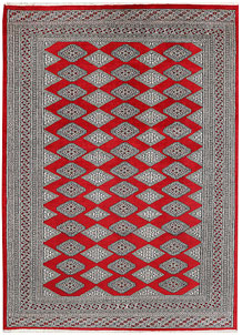 Dark Red Jaldar 5' 6 x 7' 9 - No. 47798