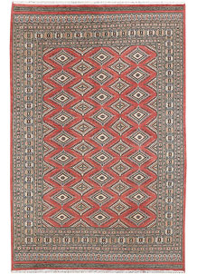 Salmon Jaldar 5' 6 x 8' 2 - No. 47808