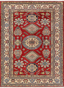 Firebrick Kazak 4' 11 x 6' 9 - No. 47936