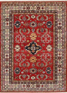 Firebrick Kazak 4' 11 x 6' 9 - No. 47937