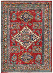 Firebrick Kazak 4' 11 x 6' 11 - No. 47938