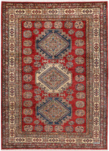 Dark Red Kazak 4' 11 x 6' 9 - No. 47955