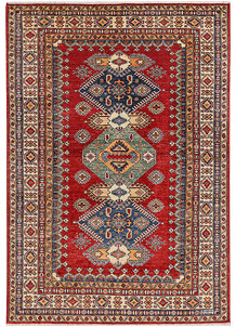 Firebrick Kazak 4' 9 x 6' 10 - No. 47956