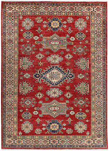 Firebrick Kazak 4' 11 x 6' 11 - No. 47969