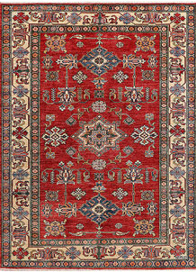 Firebrick Kazak 5' x 6' 7 - No. 47971