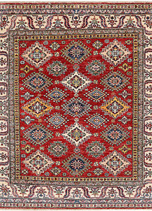 Firebrick Kazak 5' x 5' 5 - No. 47989
