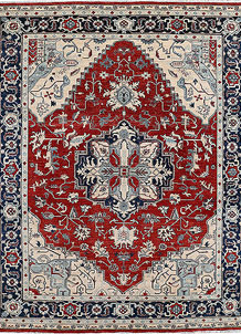 Firebrick Oushak 8' 1 x 11' 3 - No. 48045