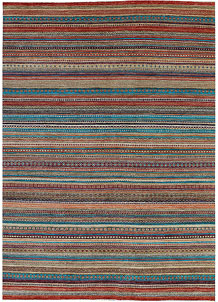 Multi Colored Gabbeh 8' 1 x 11' 6 - No. 48314