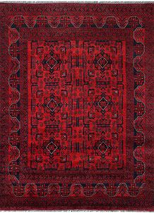 Firebrick Khal Mohammadi 4' 11 x 6' 7 - SKU 51896
