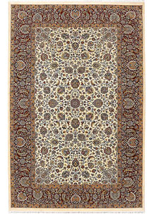 Cornsilk Mahal 4' 8 x 7' 2 - No. 52355