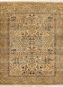 Navajo White Mahal 5' 1 x 6' 7 - No. 52380