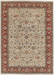Light Grey Mahal 6' 2 x 8' 9 - SKU 52404
