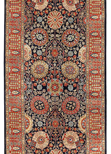 Midnight Blue Sultanabad 3' x 12' 4 - No. 52502