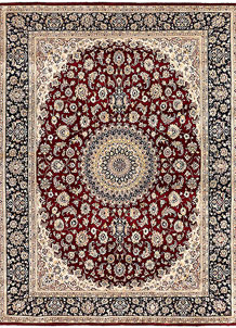 Maroon Kashan 8' x 10' 4 - No. 52535