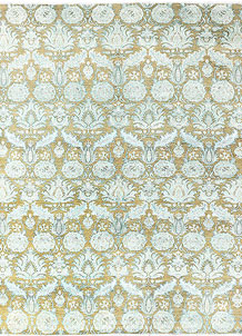 Multi Colored Ikat 8' 11 x 11' 5 - No. 52552