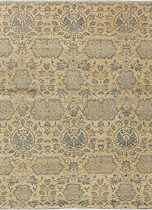 Tan Ikat 8' 11 x 9' 3 - No. 52571
