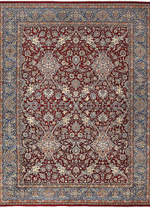 Maroon Mahal 9' 1 x 11' 11 - No. 52596