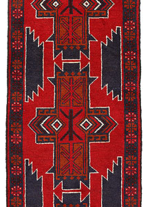 Firebrick Baluchi 2' 6 x 9' 3 - SKU 53849