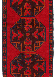 Firebrick Baluchi 2' 6 x 9' 11 - SKU 53854