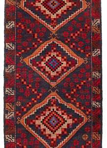 Midnight Blue Baluchi 2' 7 x 9' - SKU 53887