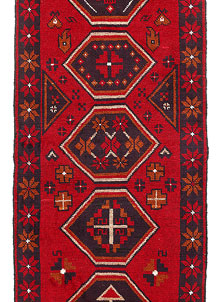 Firebrick Baluchi 2' 7 x 9' 8 - SKU 53896