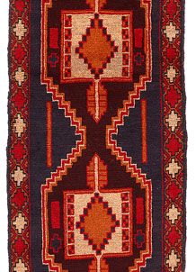 Midnight Blue Baluchi 2' 5 x 10' - SKU 53910