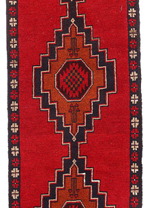 Firebrick Baluchi 2' 4 x 9' - SKU 53919