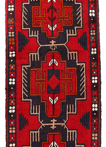 Firebrick Baluchi 2' 8 x 9' 7 - SKU 53929